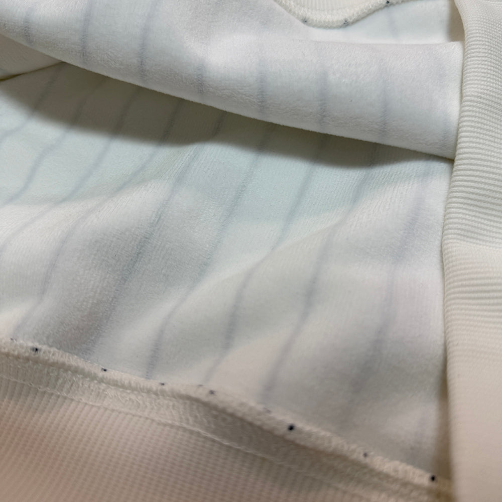 Stripe Fleece Hoodie