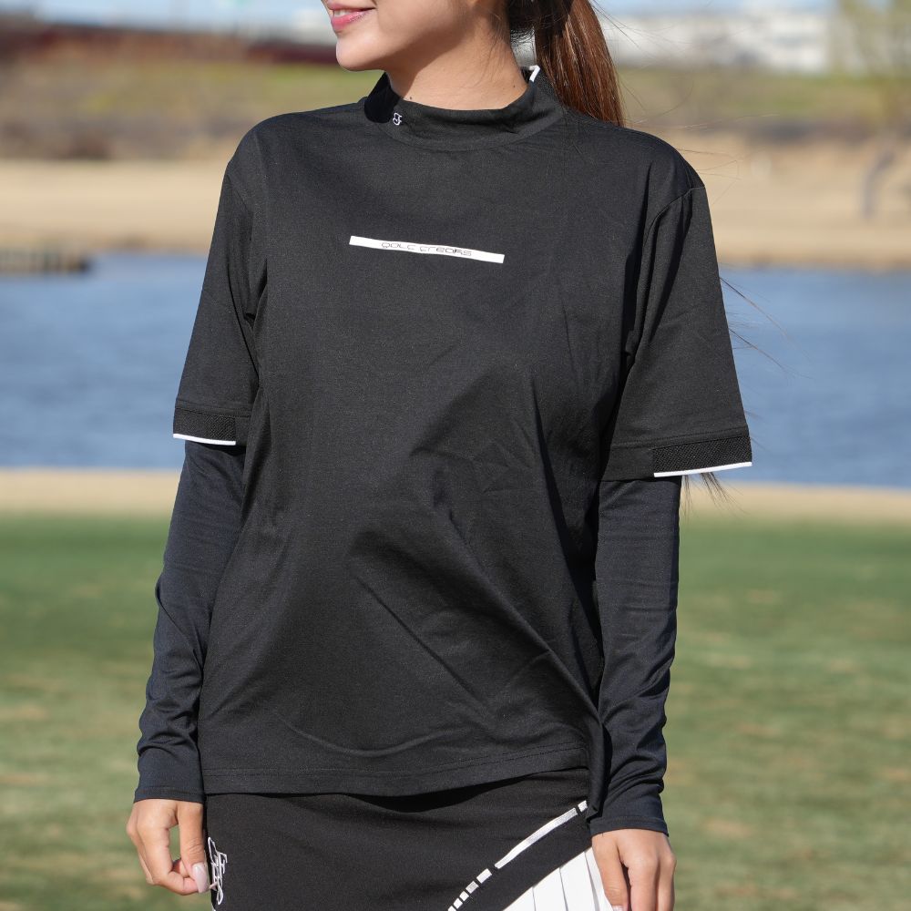 Silicon Logo mockneck shirts