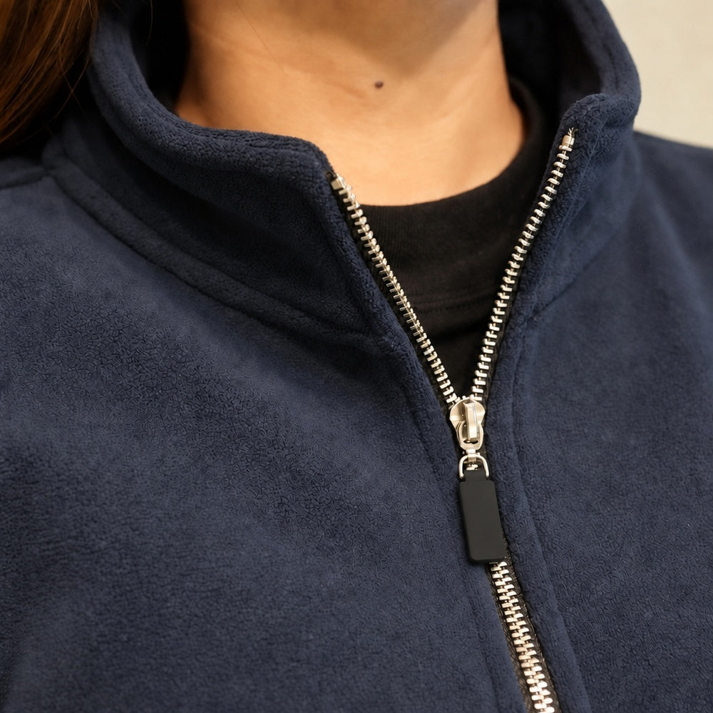 ZIP YOUR LIPS FLEECE HALF ZIP
