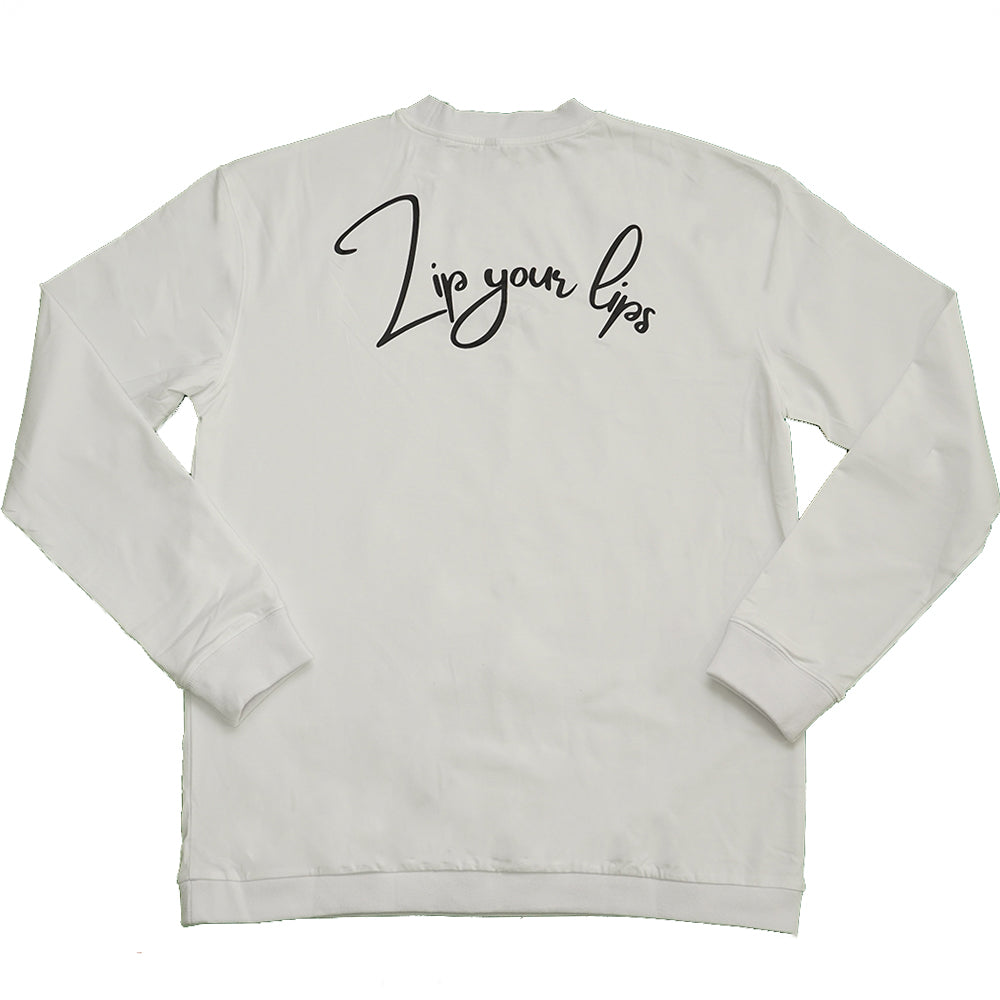 Mockneck back design long sleeve shirts