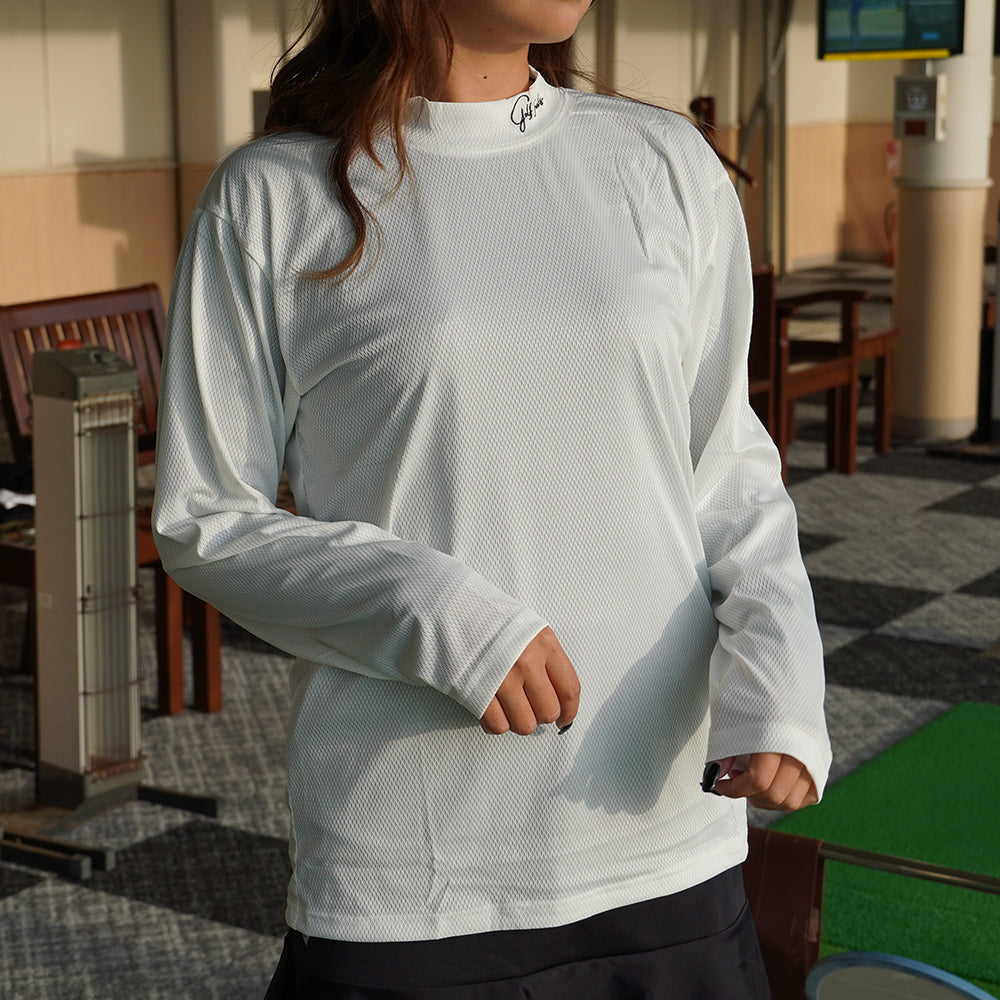 Mockneck inner long sleeve shirts