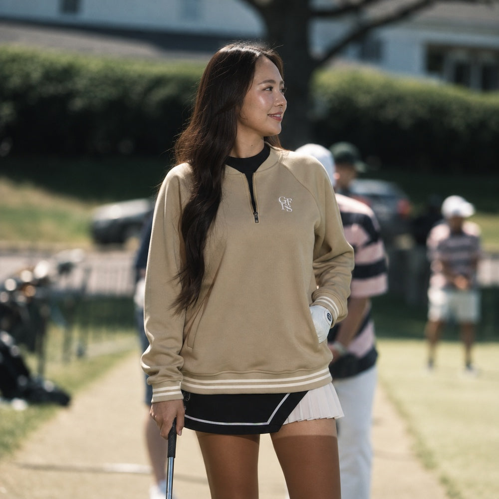 GFFS VARSITY HALF ZIP SWEAT