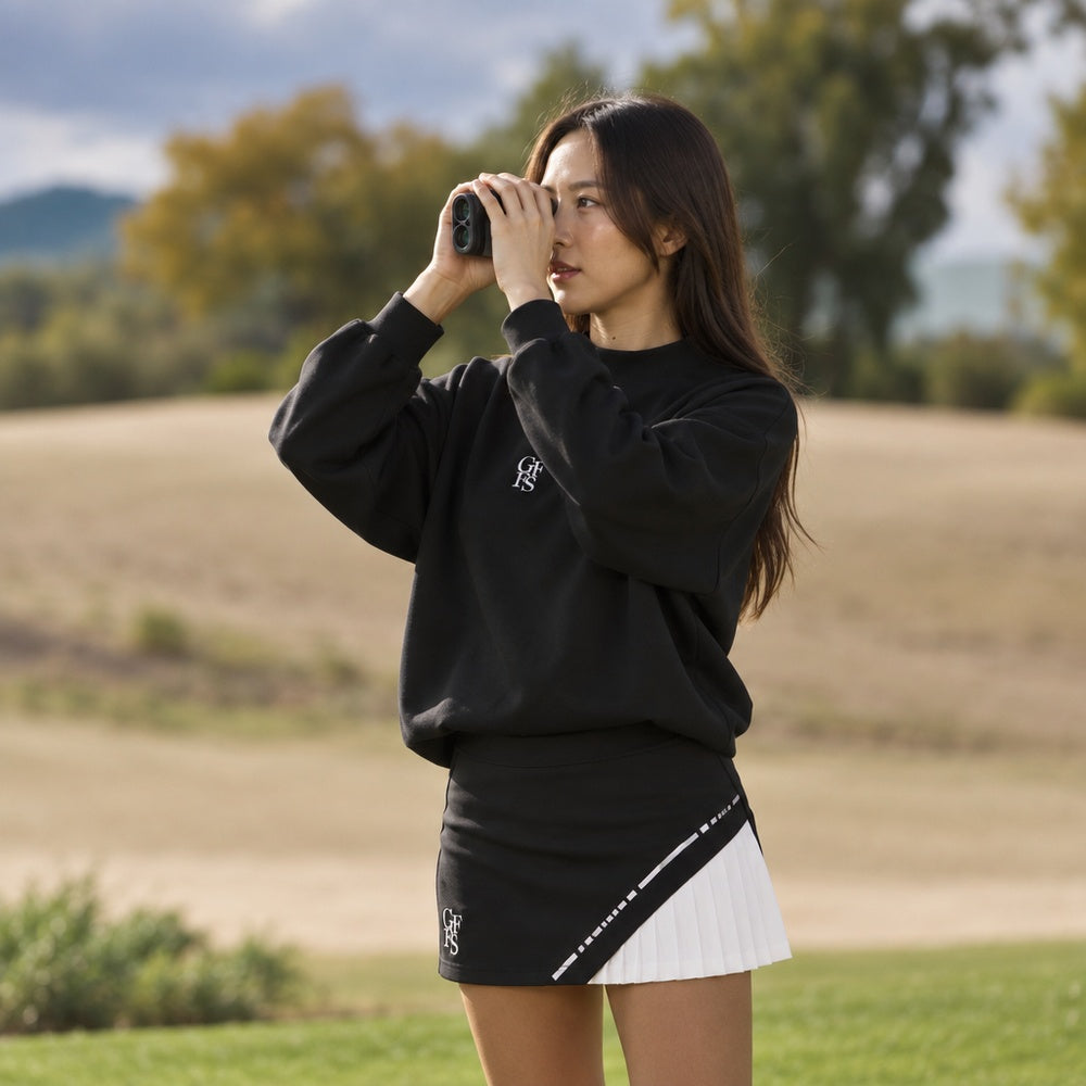 STRETCH MOCK NECK SWEAT