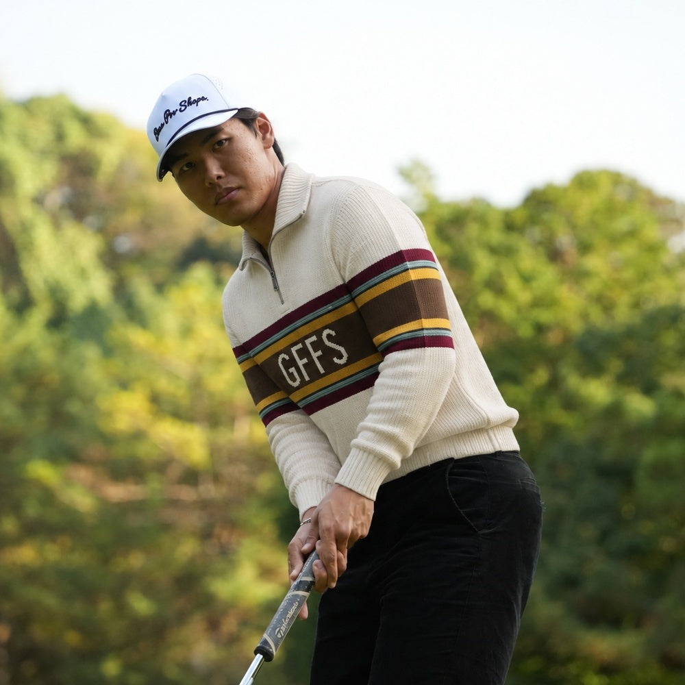 GFFS CLUB LINE HALF ZIP KNIT