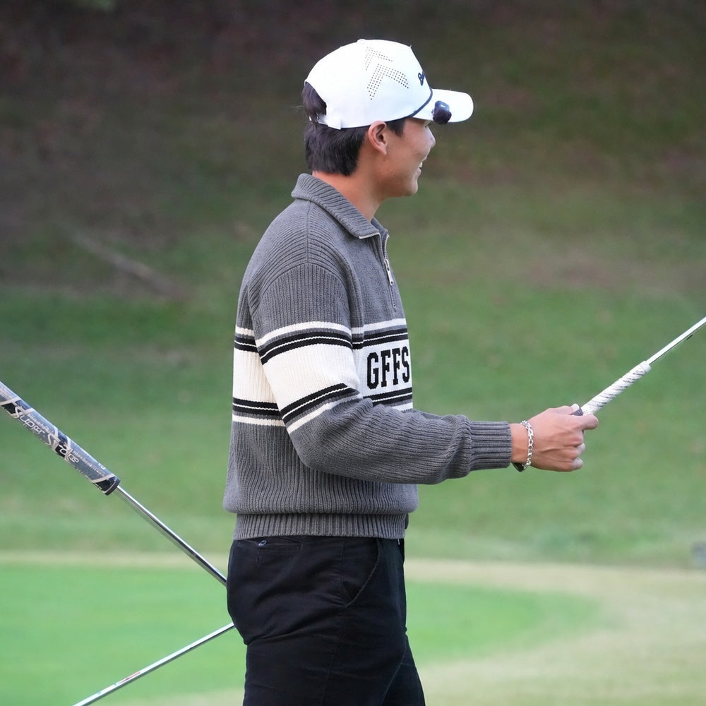 GFFS CLUB LINE HALF ZIP KNIT