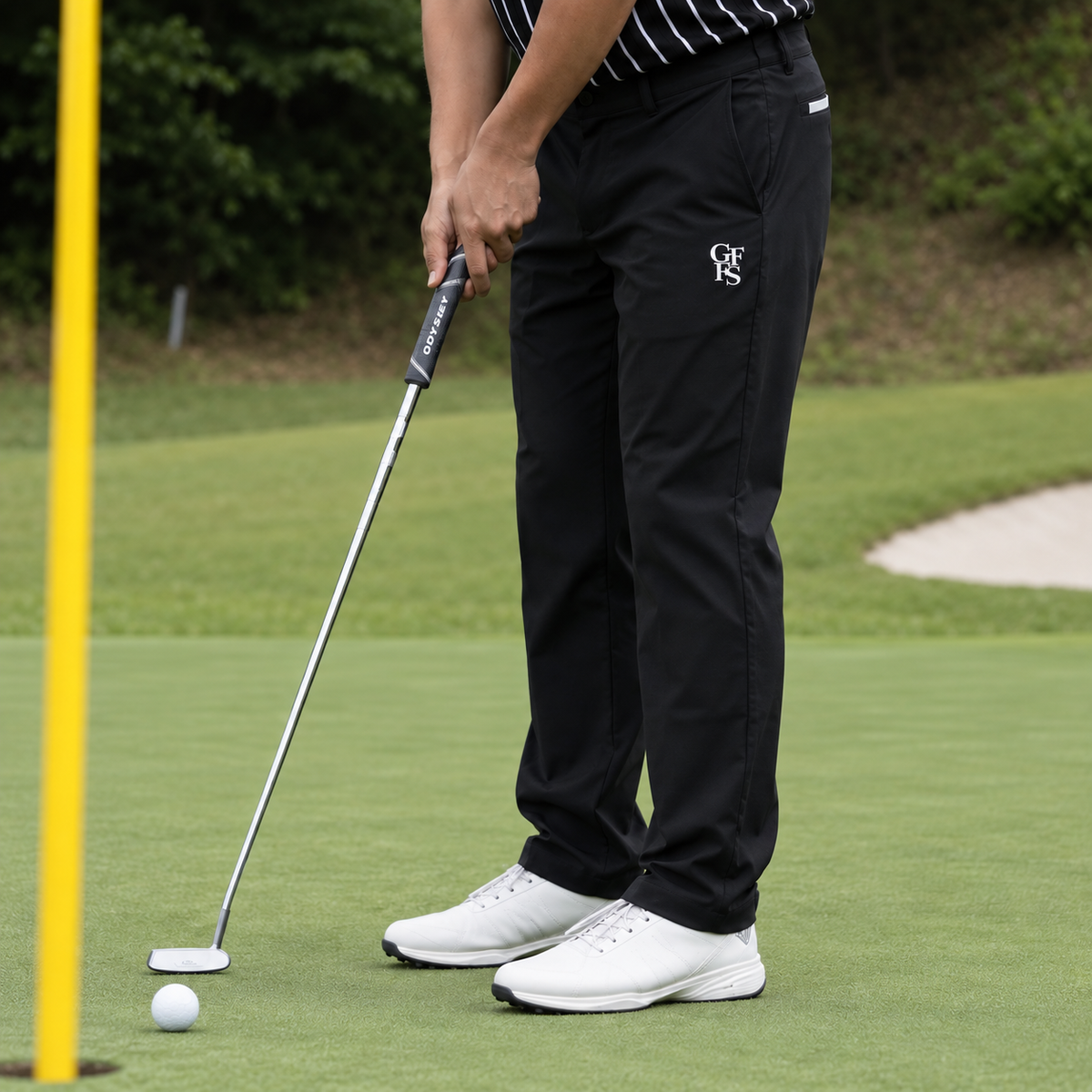 8way stretch tapered pants