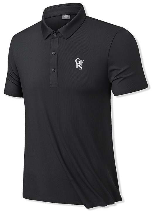 Zip your lips back logo polo shirts