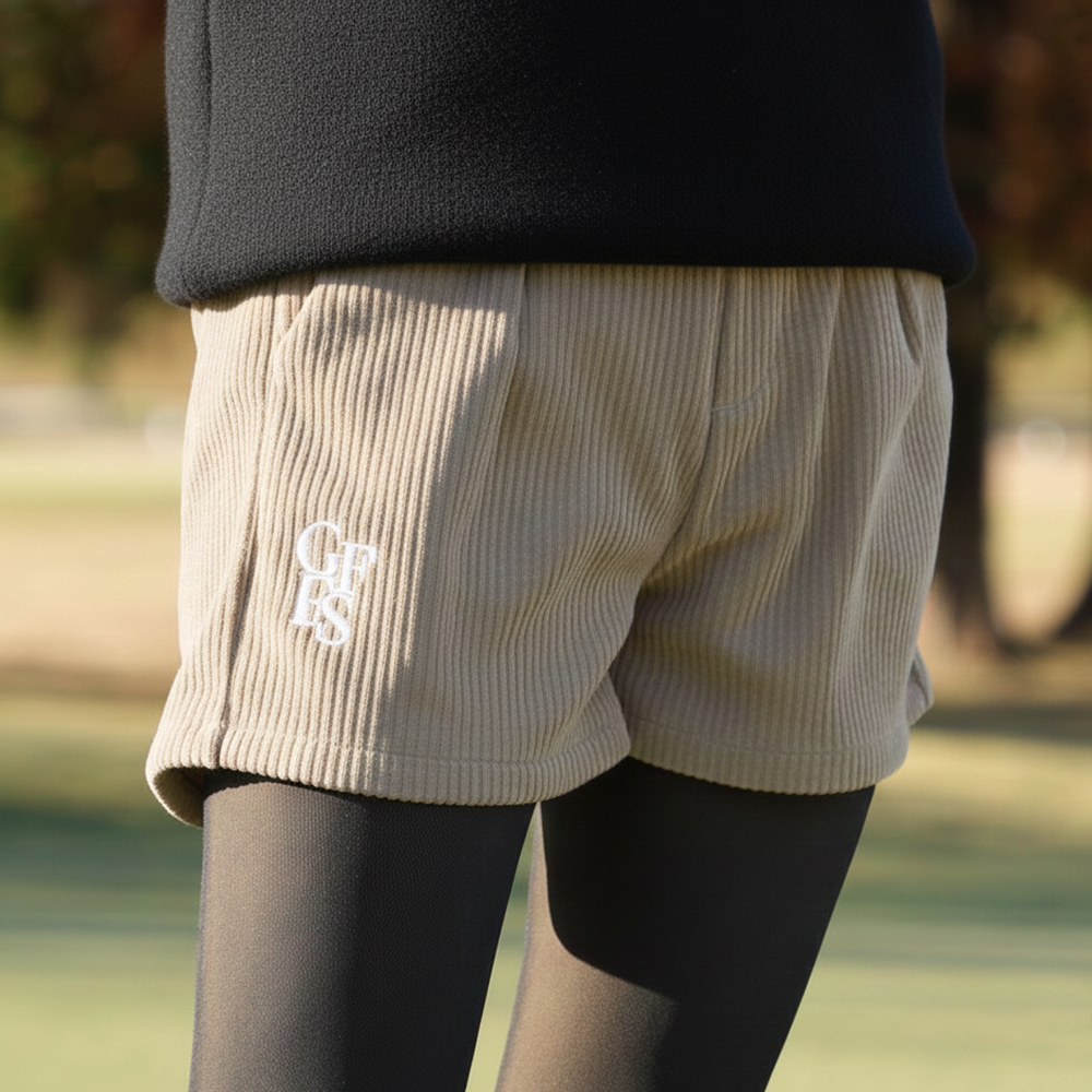 Knit short ladies pants