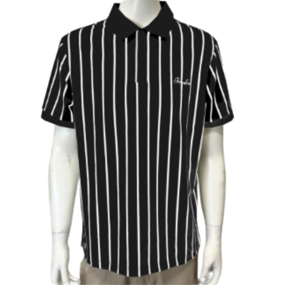 Stripe freaks logo polo shirts