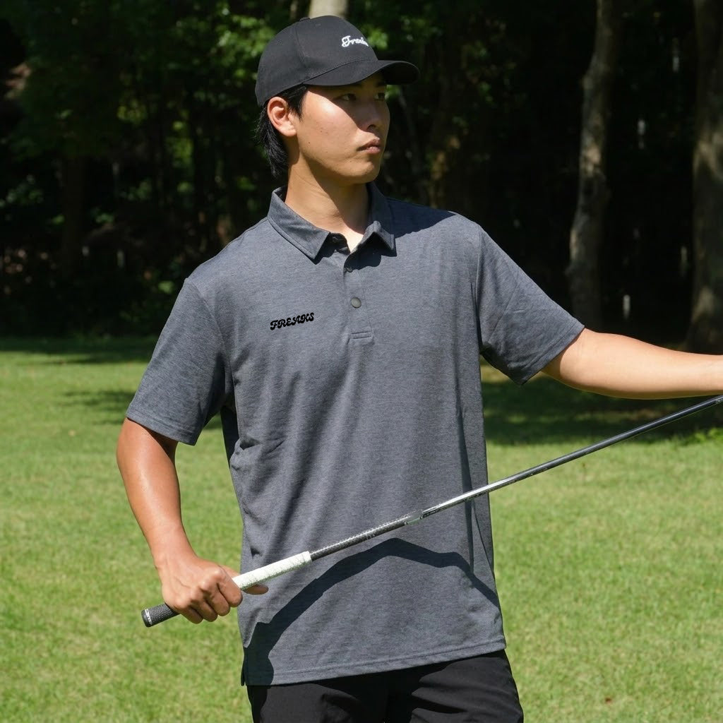 Ultra-Stretch Silicon Logo Polo Shirts