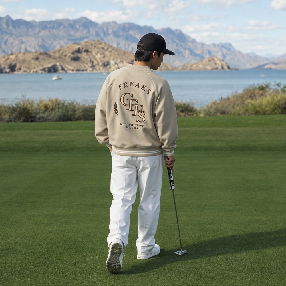 GFFS VARSITY HALF ZIP SWEAT