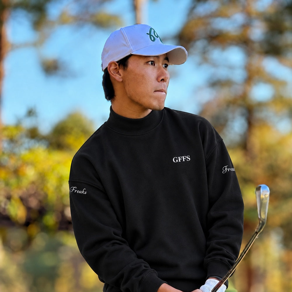 MAN IN THE MIRROR MOCK NECK PULLOVER