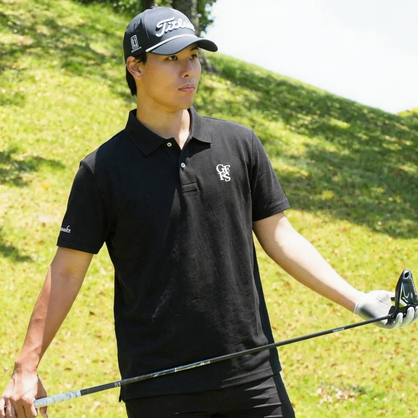 Sweat-proof GFFS Logo Polo Shirts