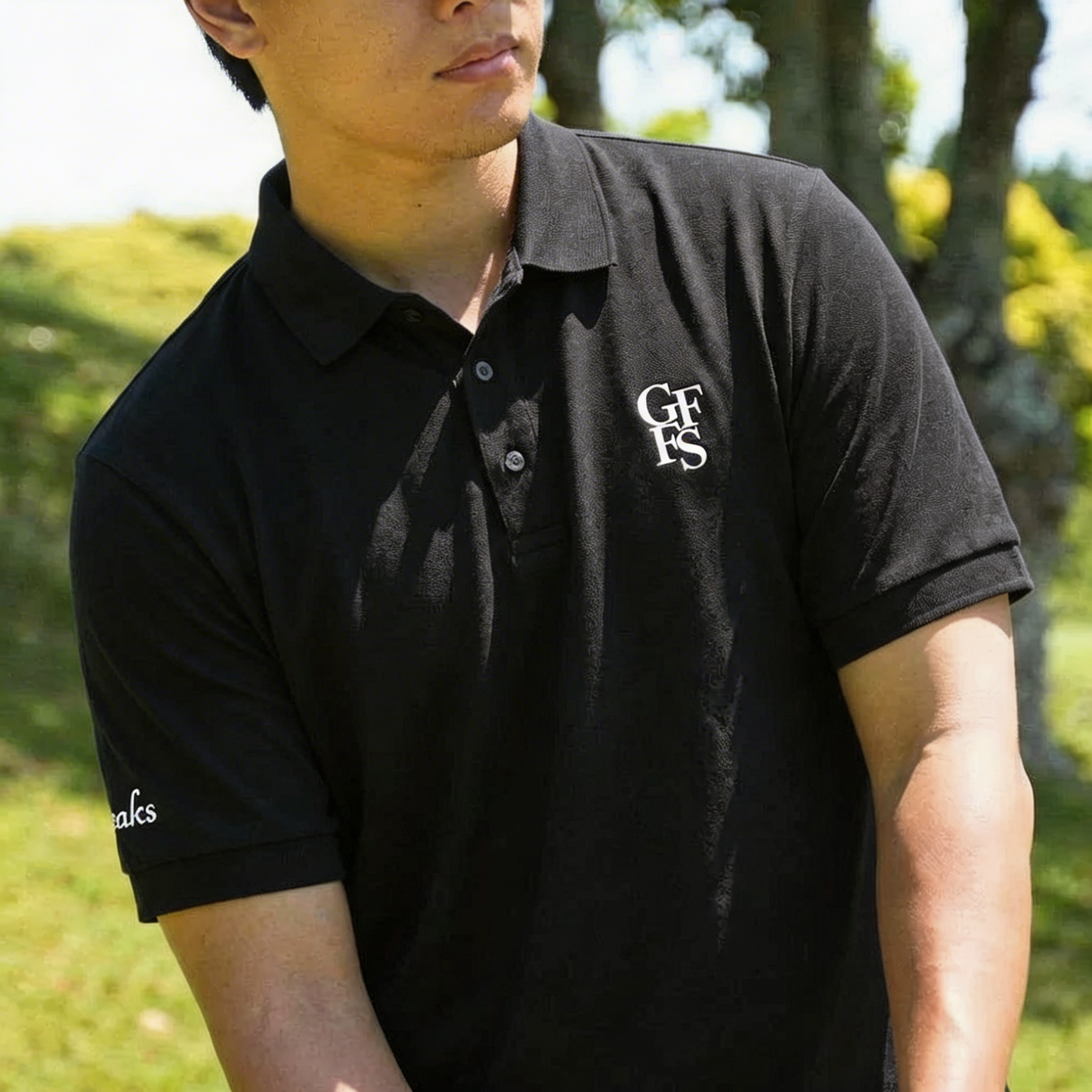 Sweat-proof GFFS Logo Polo Shirts