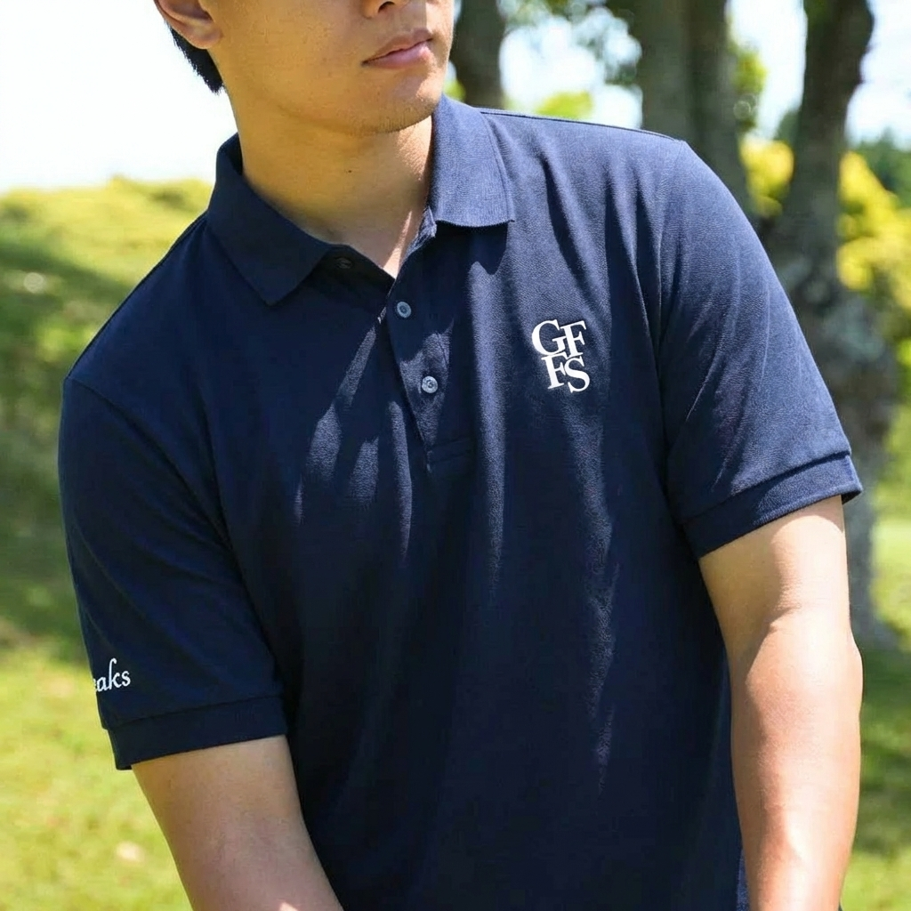 Sweat-proof GFFS Logo Polo Shirts