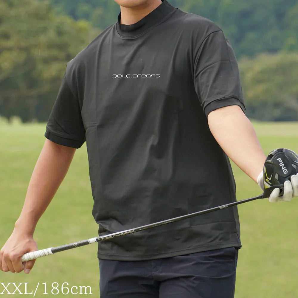 Sweat-proof AC Logo Mockneck Shirts