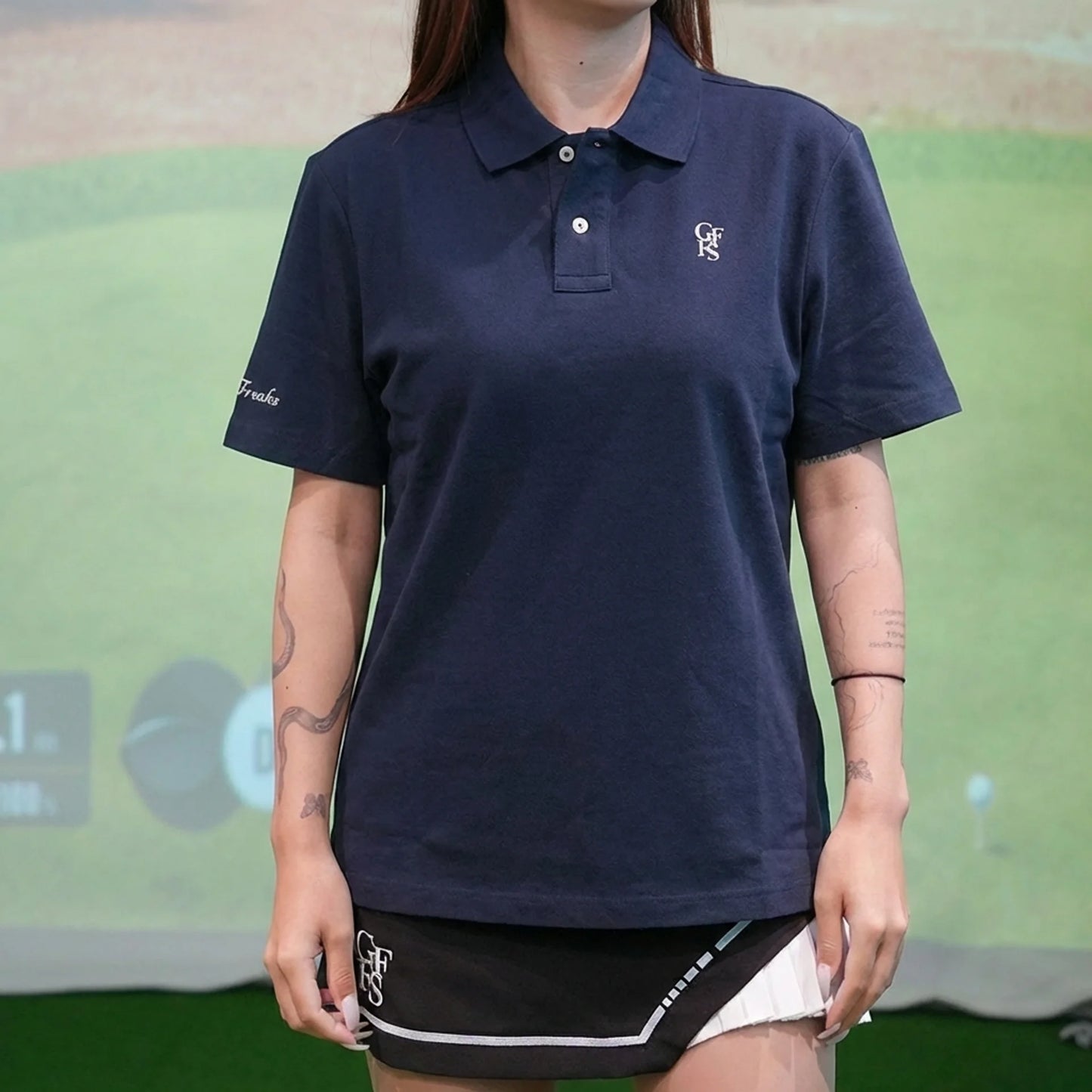 Sweat-proof GFFS Logo Polo Shirts