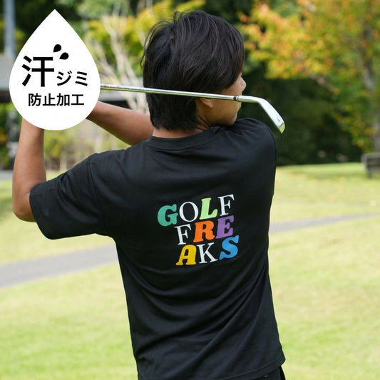 Sweat-proof Multi-color logo mock neck Shirts