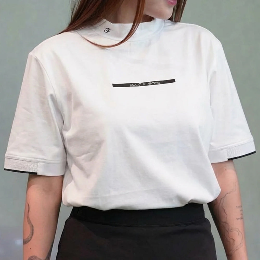 Silicon Logo mockneck shirts